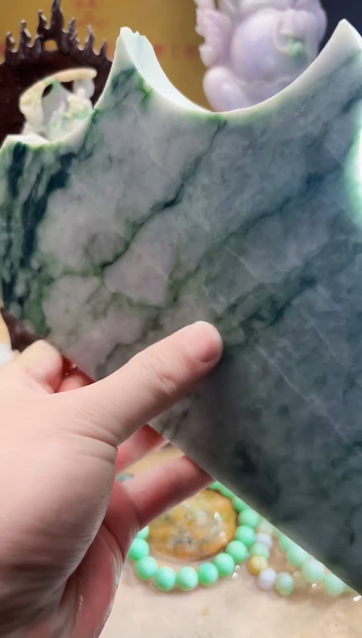 未镶嵌挂件翡翠A货张麦9849