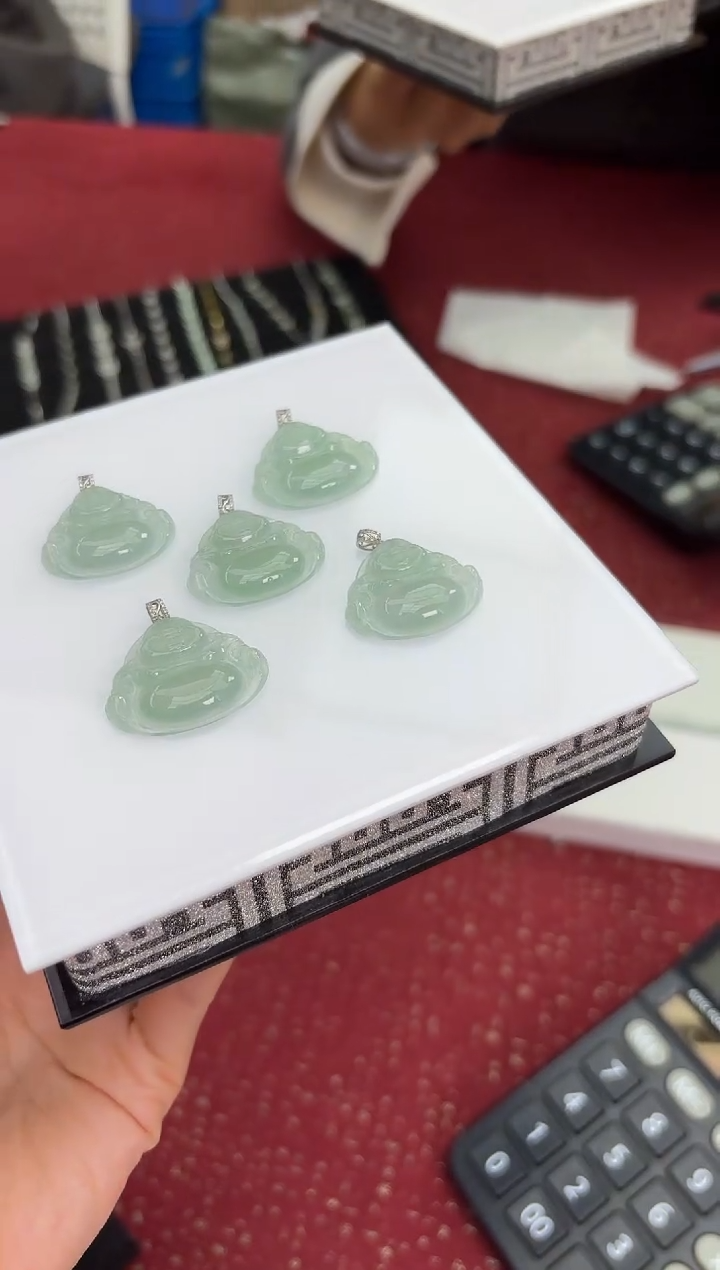 【闪购商品】翡翠颈饰18K金镶嵌541602/多样性发一件