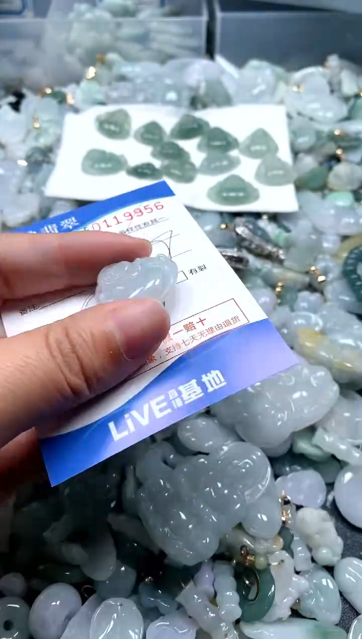 【闪购商品】翡翠颈饰未镶嵌闪购商品0119956