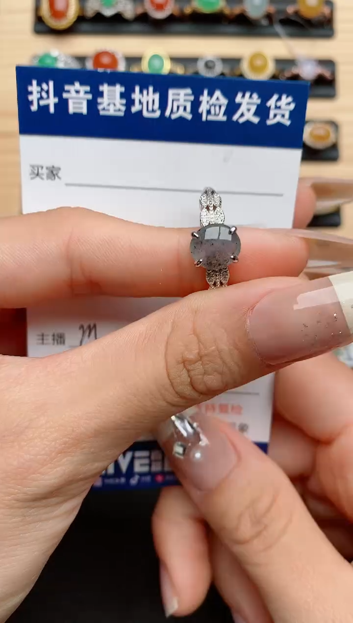 【闪购商品】翡翠戒指银S925镶嵌.....
