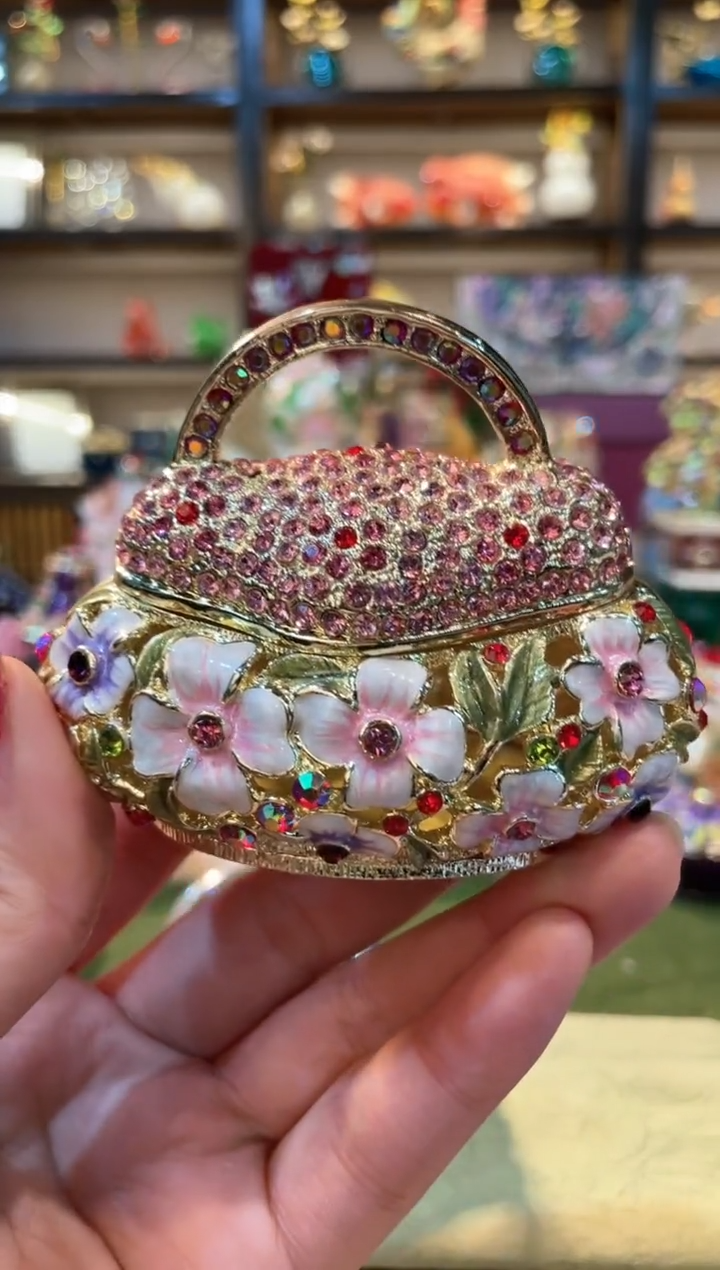 【闪购商品】精致珐琅彩首饰盒