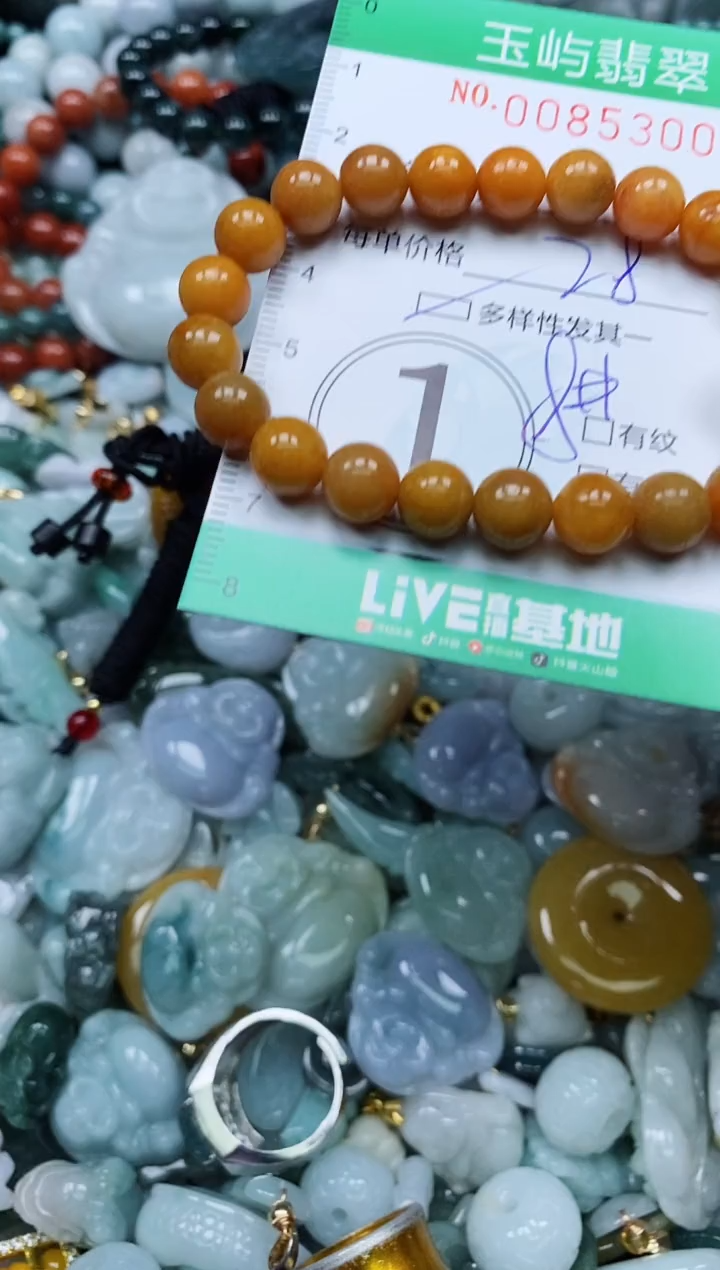 【闪购商品】翡翠颈饰未镶嵌闪购0085300多样性发其一