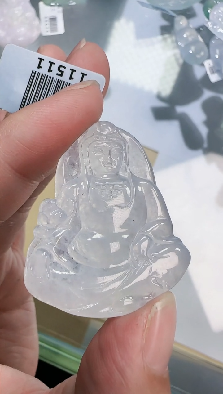 翡翠未镶嵌颈饰缅甸翡翠a货