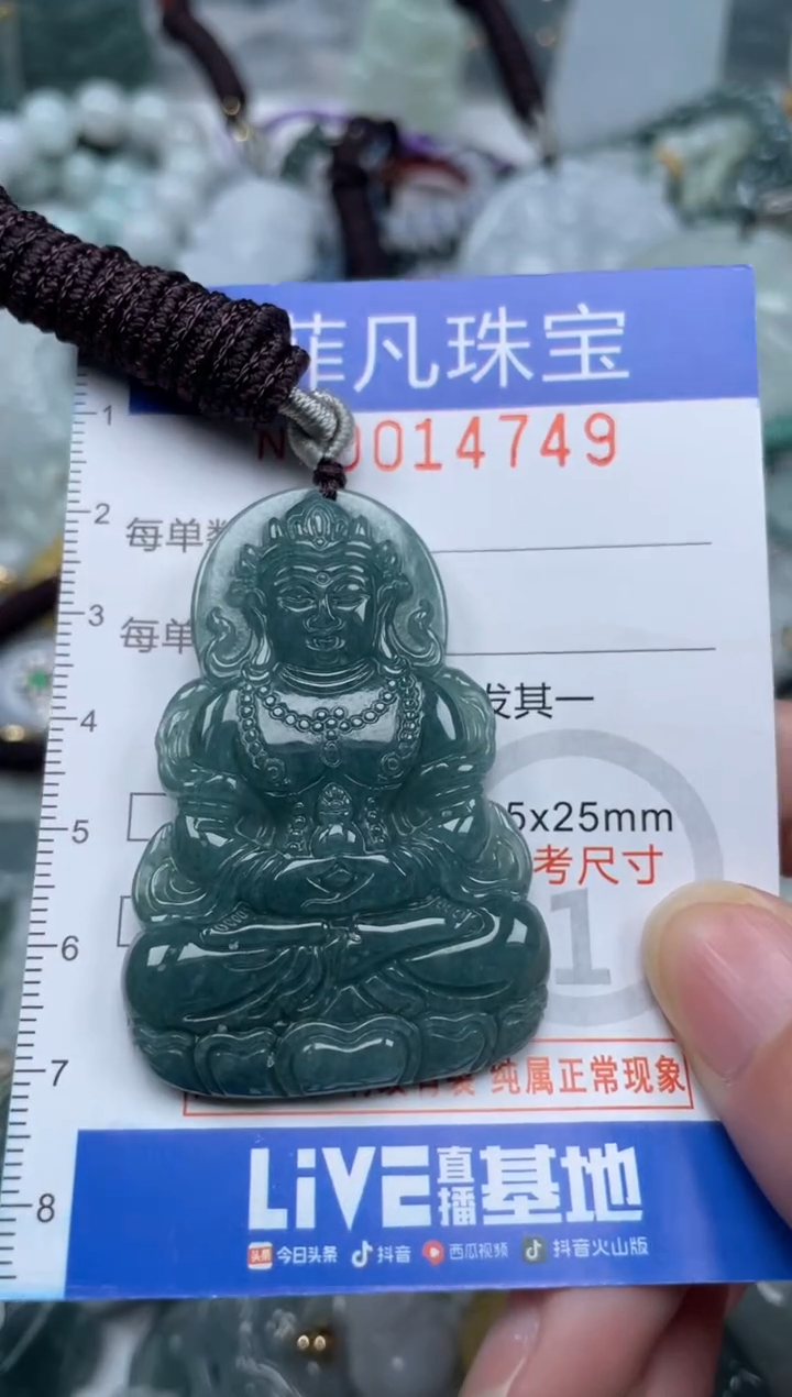 颈饰未镶嵌翡翠14749