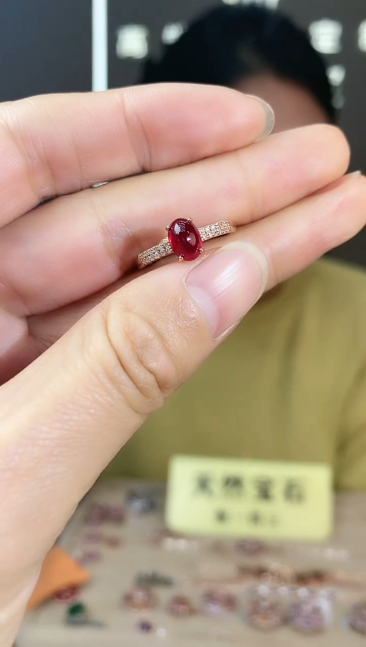 【闪购商品】红宝石手饰银S925镶嵌手饰