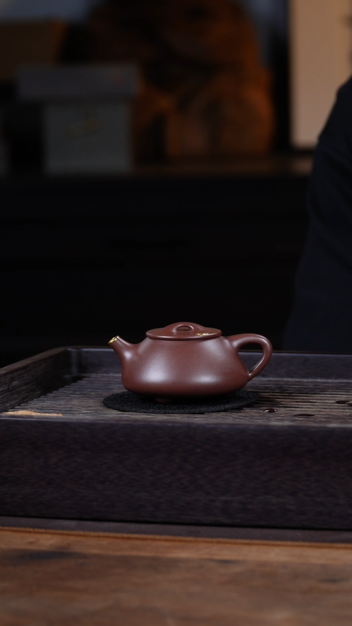 茶壶紫砂120cc 小满瓢 宋永刚