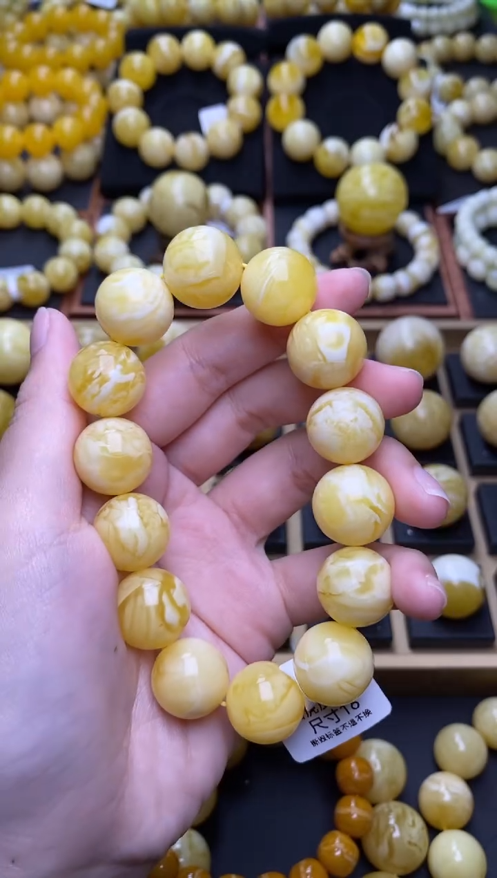 未镶嵌琥珀裸石大小姐珠宝139