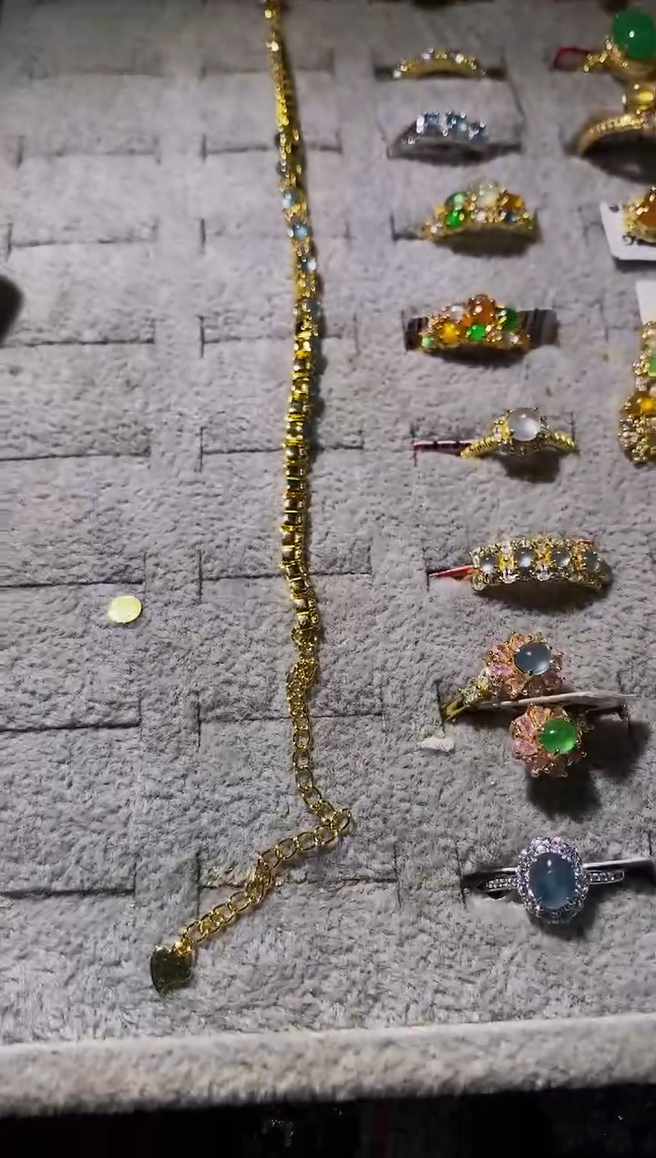 翡翠戒指银S925镶嵌..............