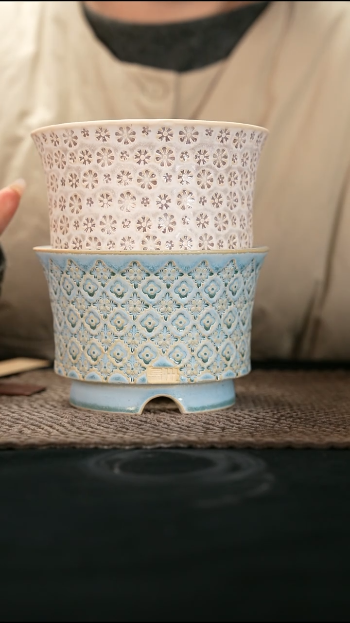 口径12花盆-12-25-457特默认有瑕一组两个