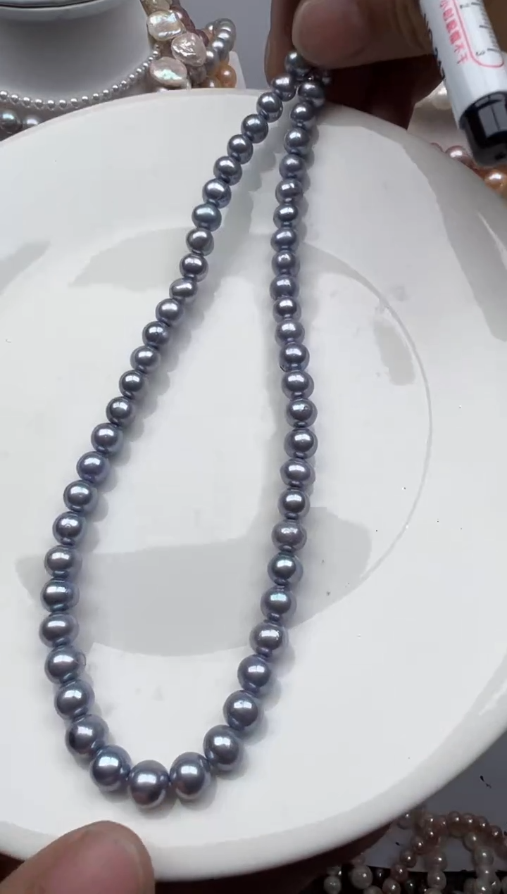 【闪购商品】淡水珍珠颈饰未镶嵌1