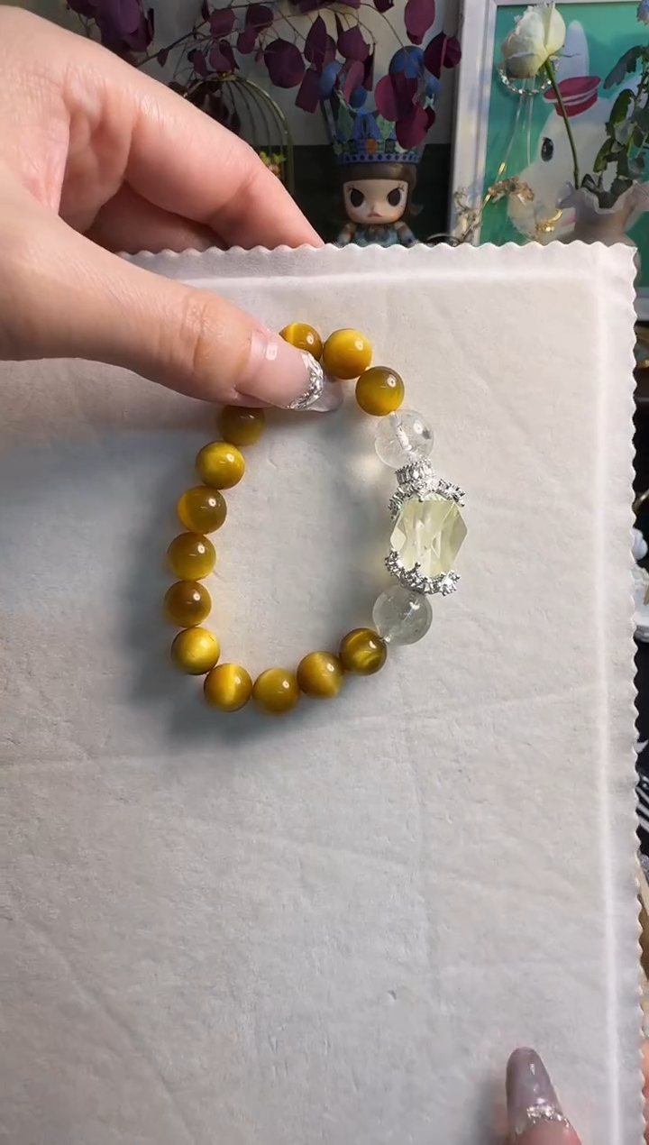 【闪购商品】水晶手串未镶嵌虎眼石手串