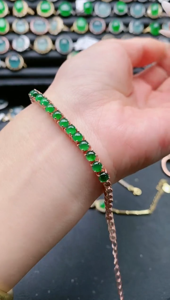 【闪购商品】翡翠戒指银S925镶嵌111111