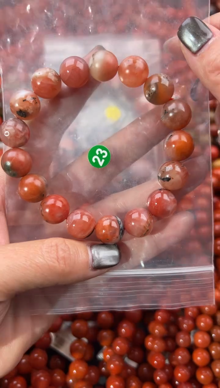 未镶嵌手串南红玛瑙12+