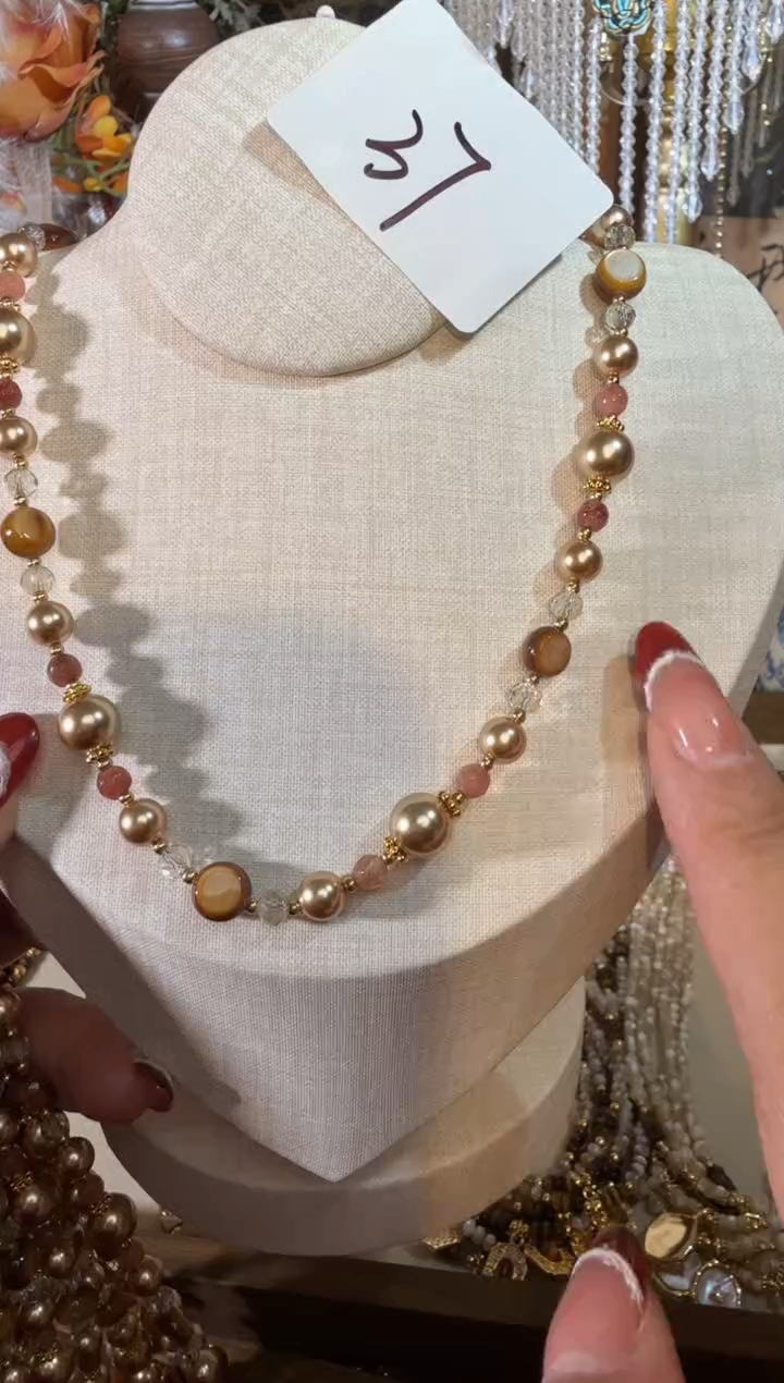 未镶嵌贝壳奶茶珠珠037