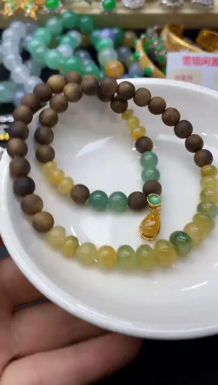 颈饰未镶嵌翡翠268-中国好珍宝