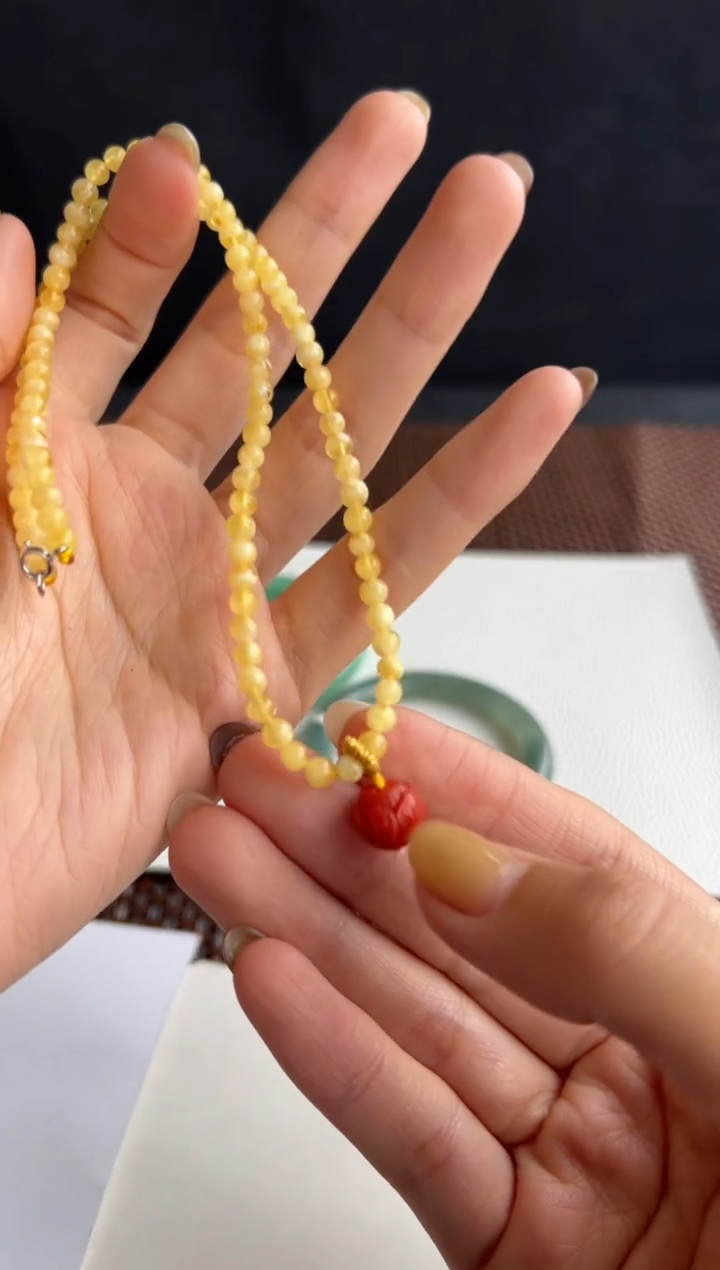 【闪购商品】琥珀项链未镶嵌888号