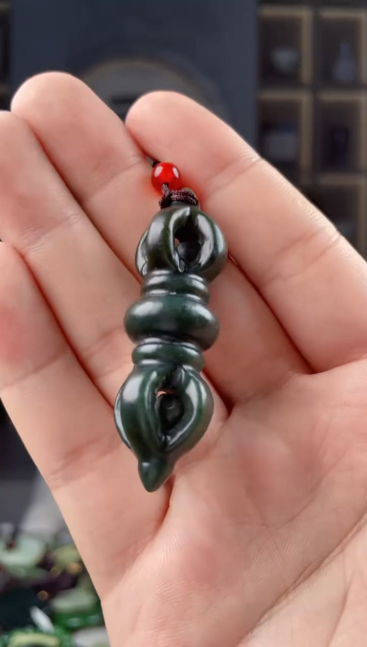 颈饰未镶嵌和田玉拍一发一，多样性发货