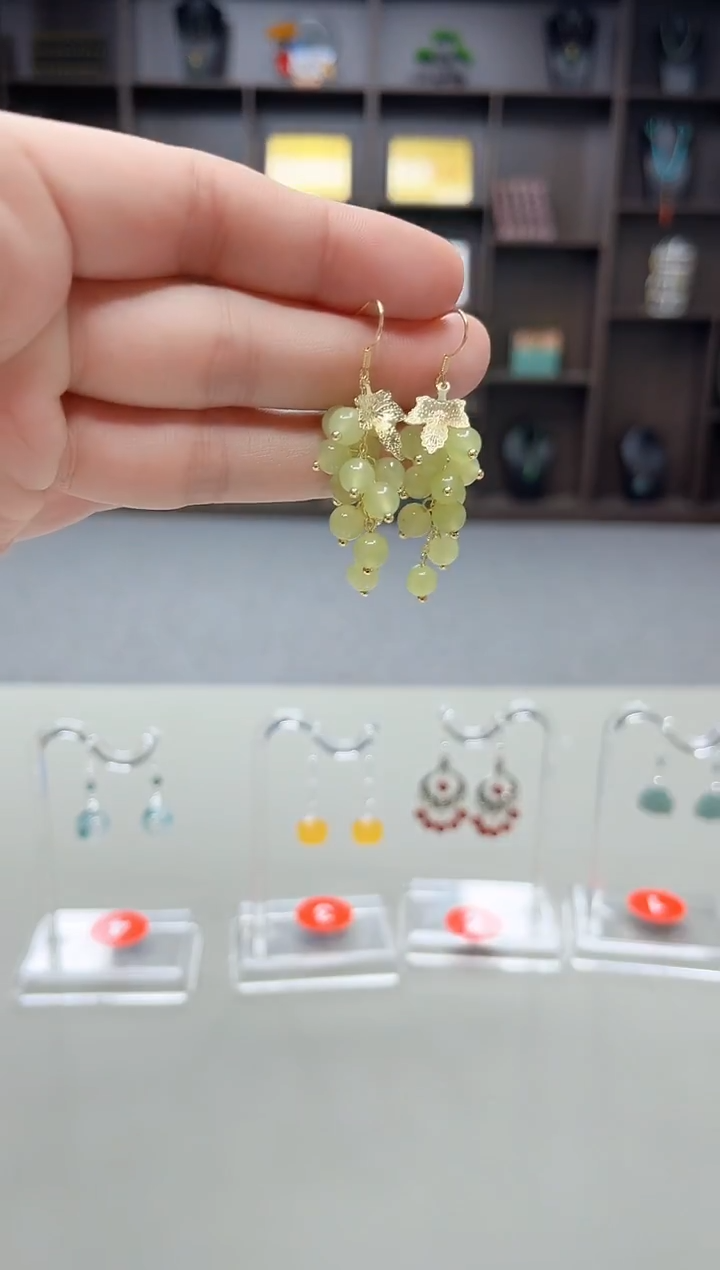 未镶嵌东陵石耳饰229000