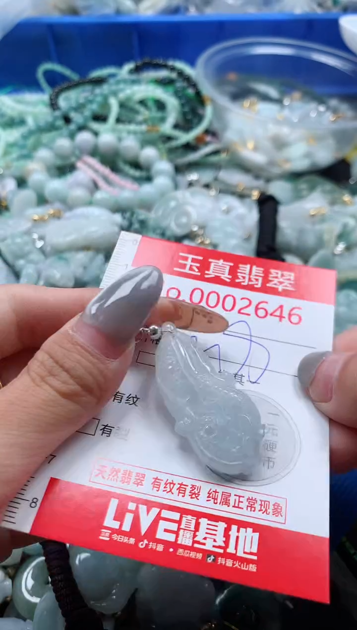 吊坠(不含链)未镶嵌翡翠2646