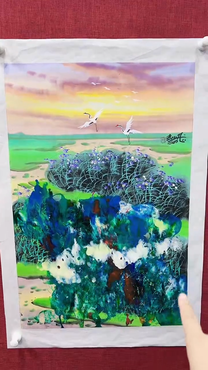 【闪购商品】绘画赵燮绘画2.7平尺抽象山水