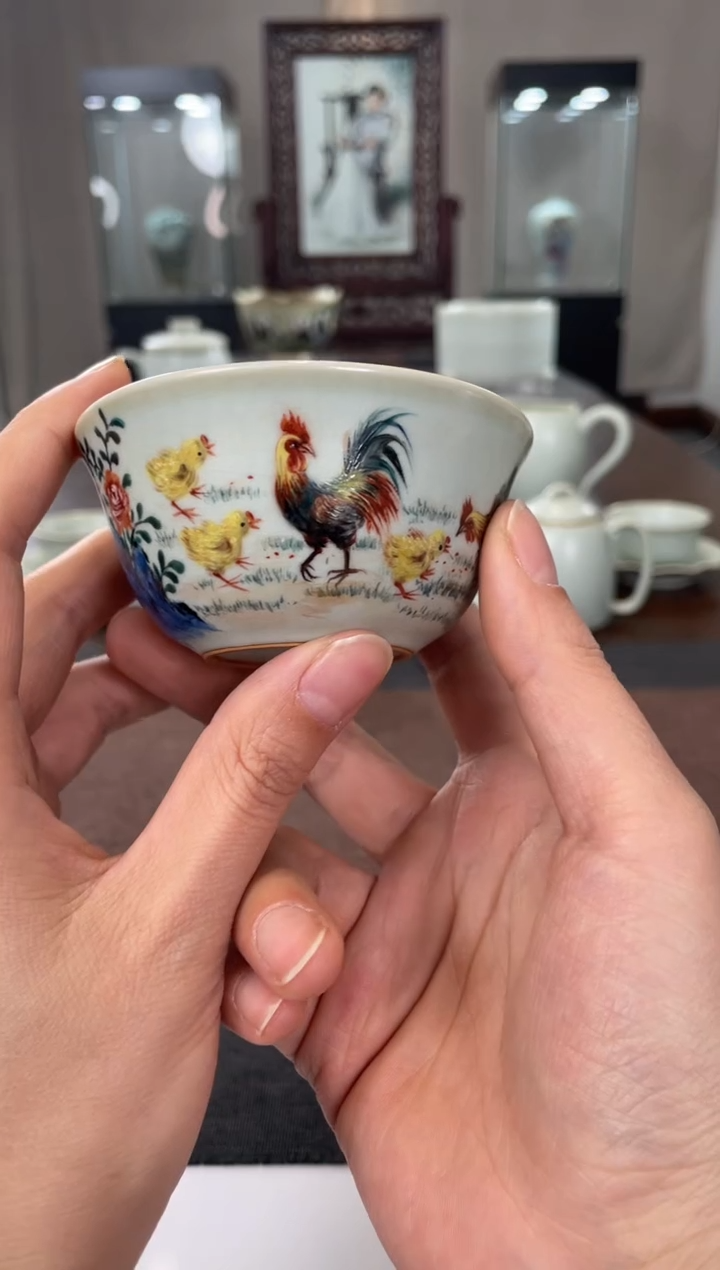 【闪购商品】杯子余秀华老师作品鸡缸杯（鸡）