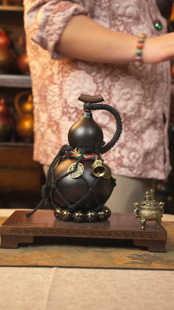 【闪购商品】074大漆葫芦一物一拍记葫堂出品