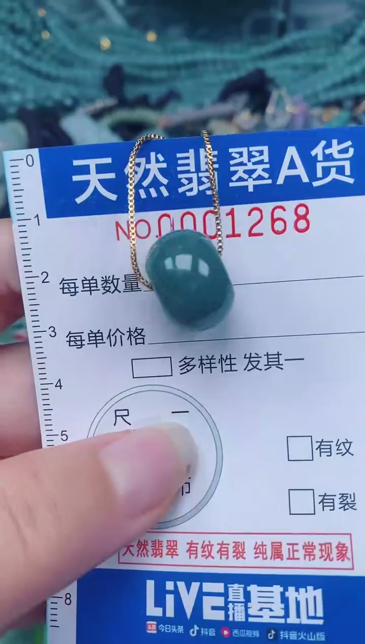 颈饰未镶嵌翡翠00001268