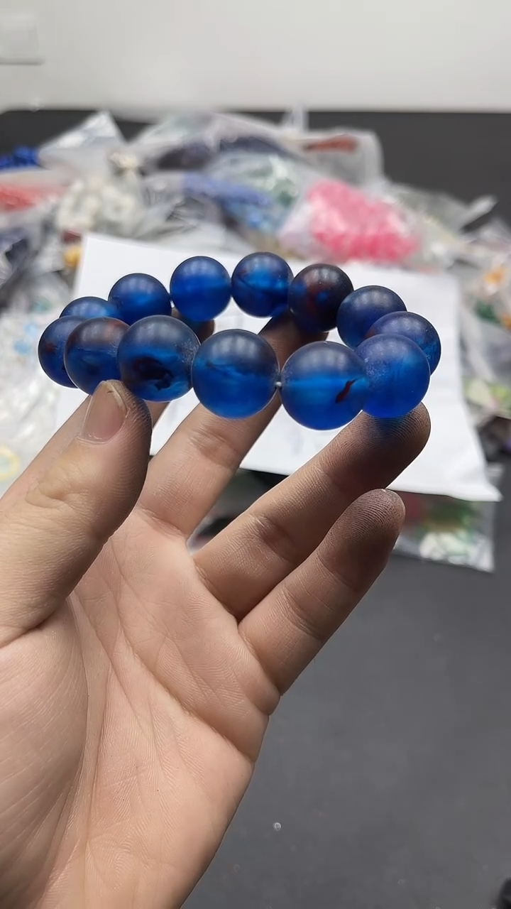 【闪购商品】硅化珊瑚手链未镶嵌144