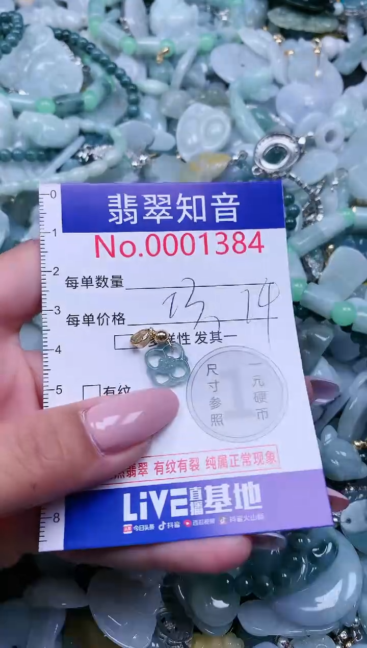 【闪购商品】翡翠吊坠(不含链)未镶嵌1384