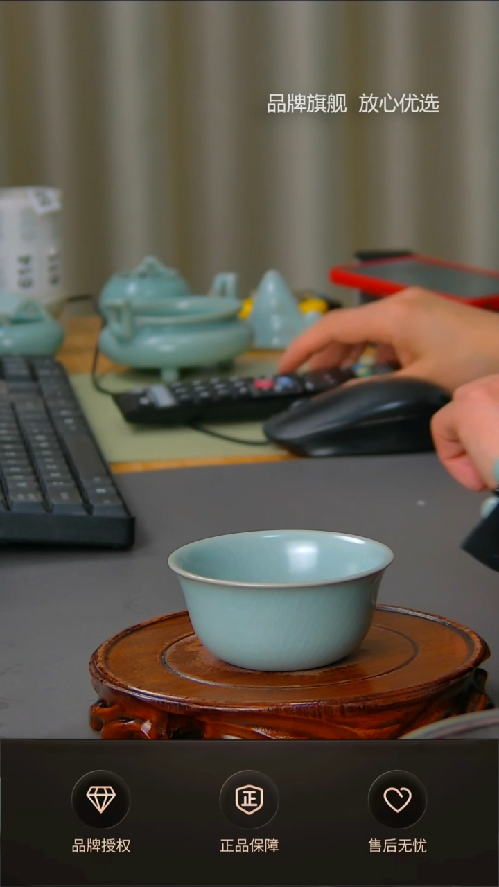 【闪购商品】一级仿古支钉新品鸡缸杯