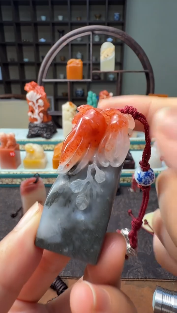寿山石印石寿山石印章08