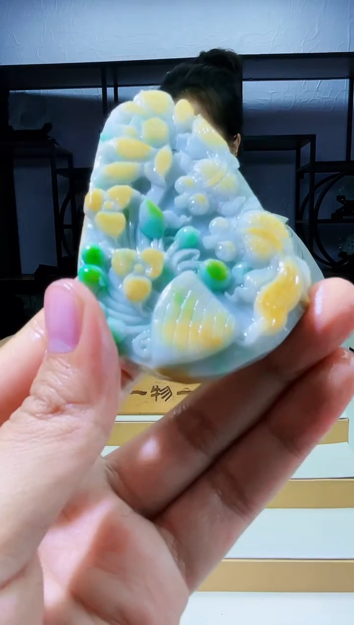 【闪购商品】定制翡翠未镶嵌毛货01240083 