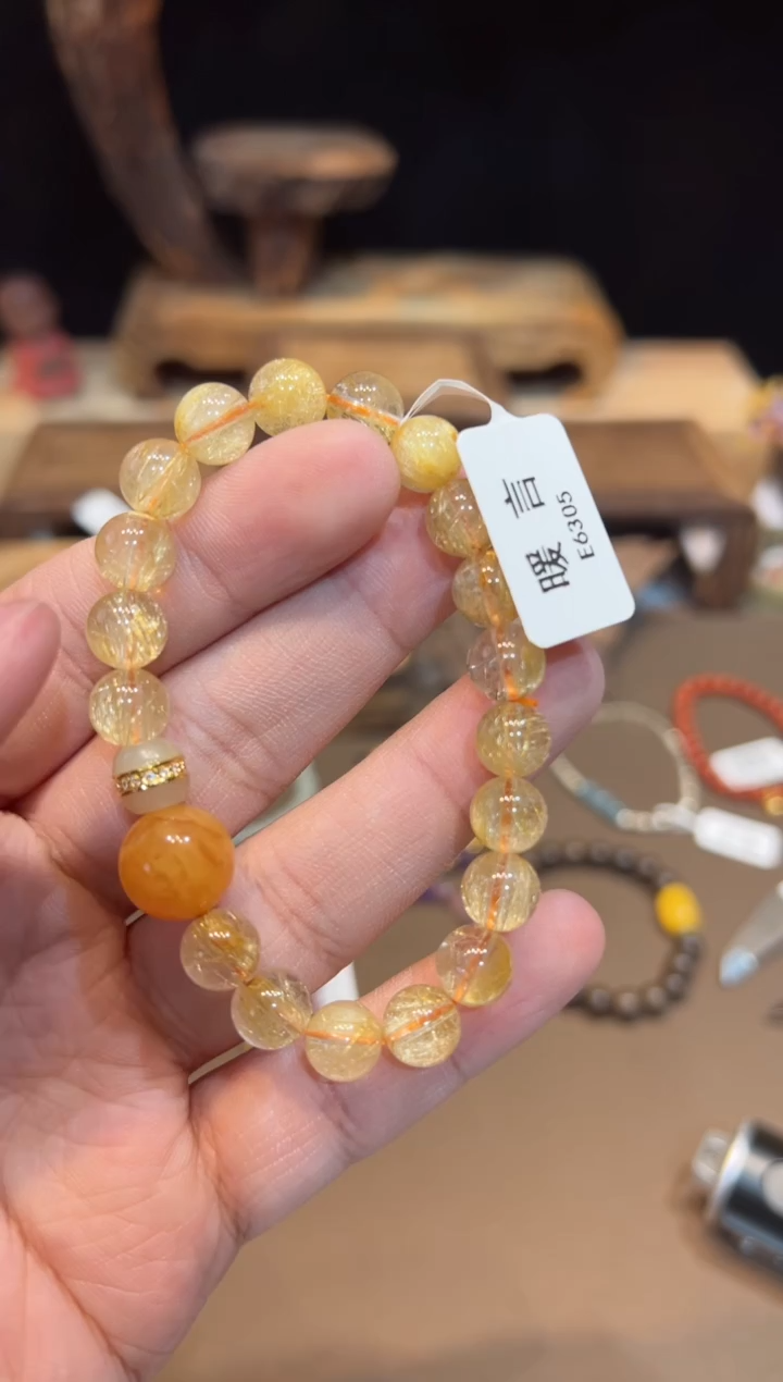 【闪购商品】水晶手链未镶嵌手饰@@E6305