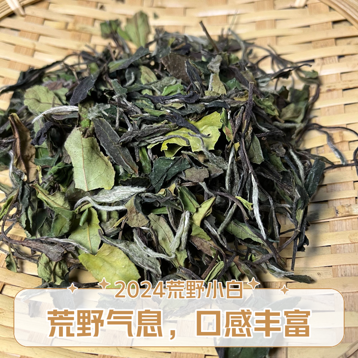 云说叶11.11 2023年春片丨名师手作丨福鼎白茶20g品鉴装