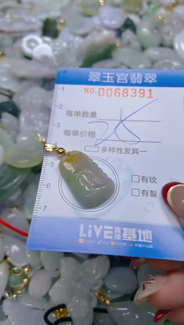 【闪购商品】翡翠颈饰未镶嵌闪购0068391