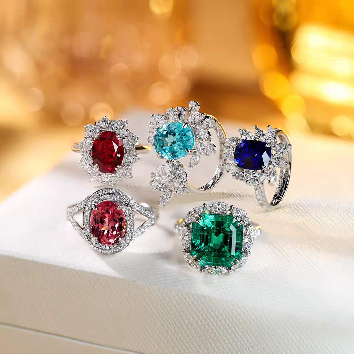 红宝石（处理）蓝宝石（处理）祖母绿（处理）海蓝宝石（处理）专拍链接