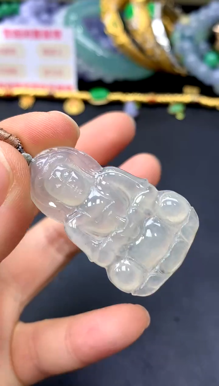 颈饰未镶嵌翡翠121-中国好珍宝