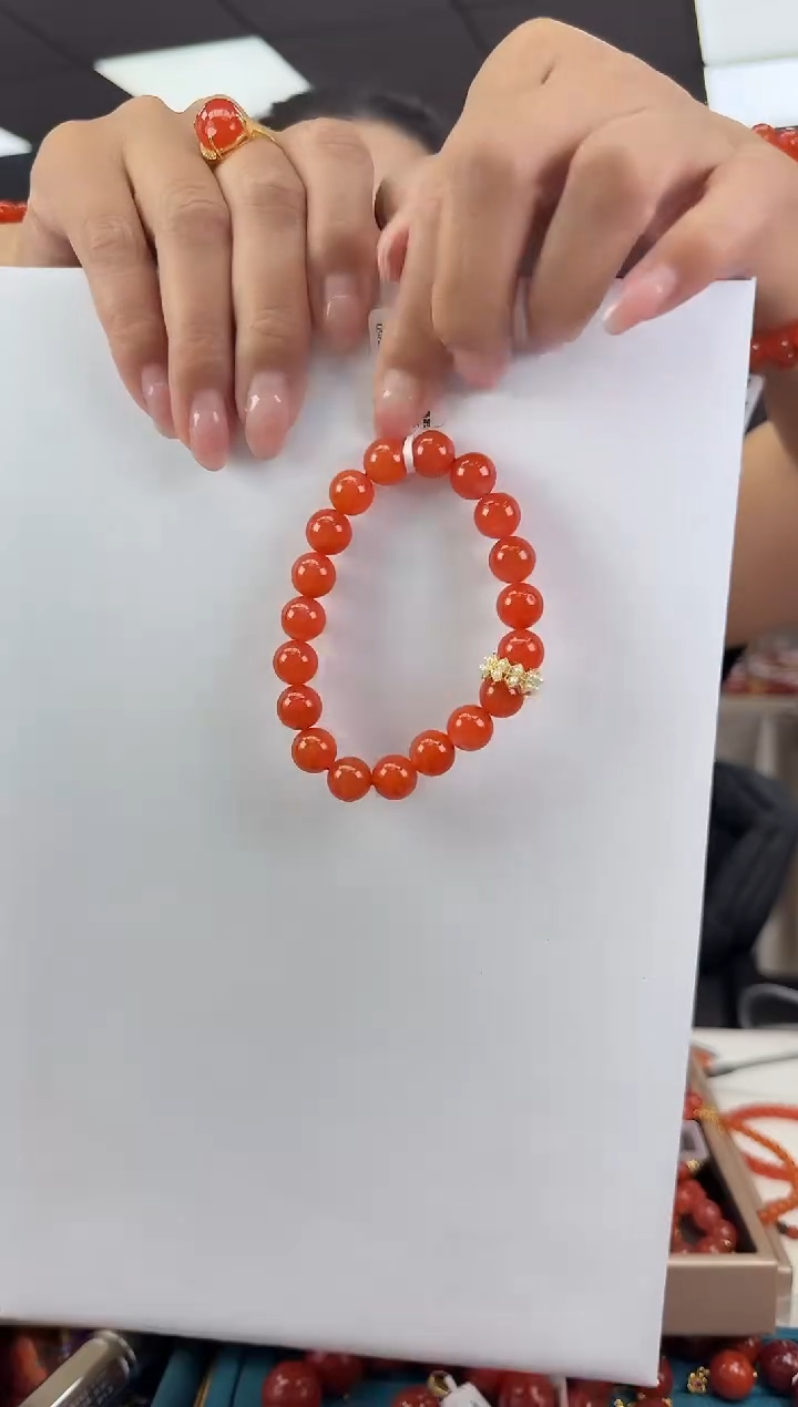 南红玛瑙珠串未镶嵌多样发其一/10/510328670