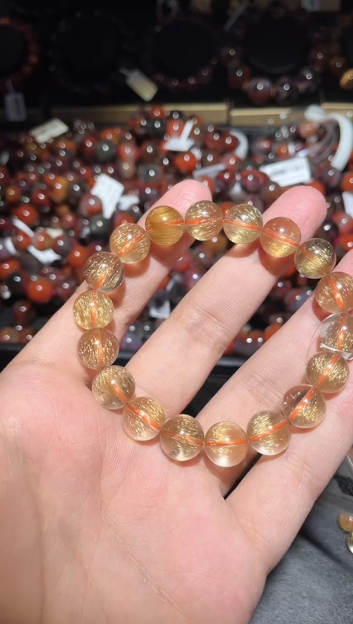 【闪购商品】水晶手链未镶嵌发晶单圈A11（多样性发其一）