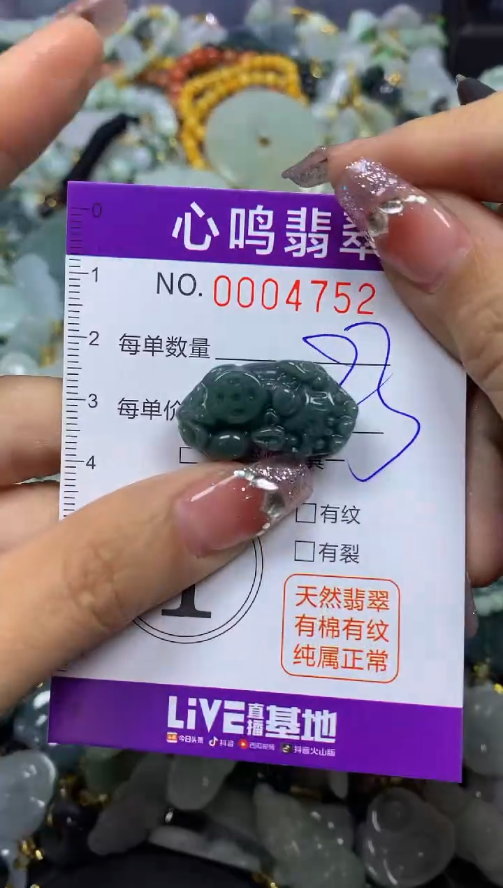 【闪购商品】翡翠颈饰未镶嵌闪购004752