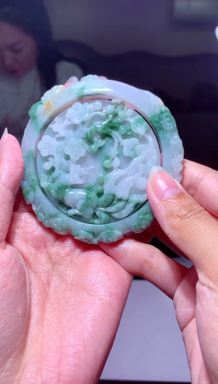 【闪购商品】定制翡翠未镶嵌挂件发货（拍一发一）