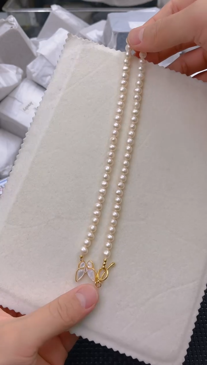 未镶嵌淡水珍珠耳饰xl3029