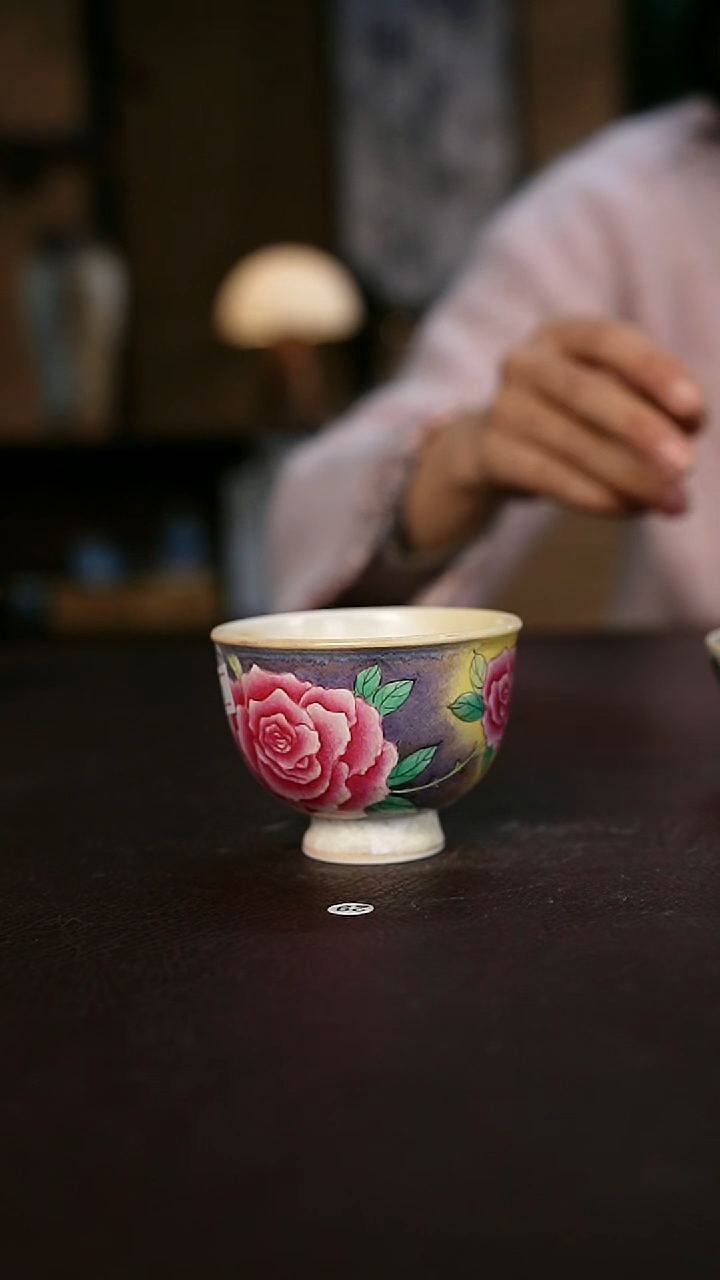 【闪购商品】景德镇陶瓷杯碗柴烧多人