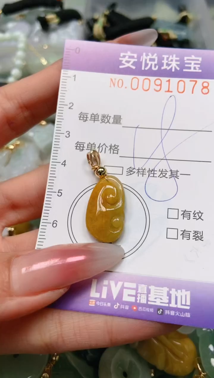 【闪购商品】翡翠颈饰未镶嵌闪购0091078