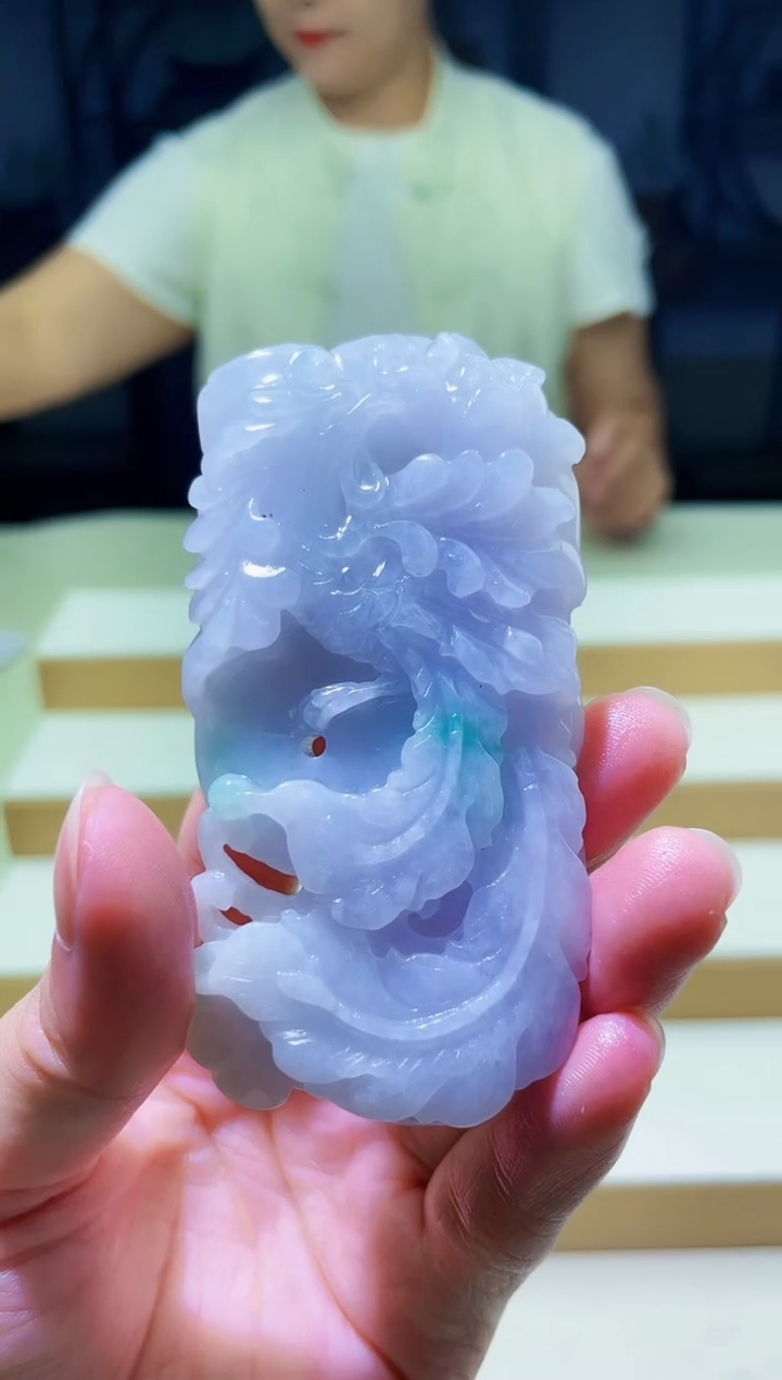 未镶嵌定制翡翠毛货09240154