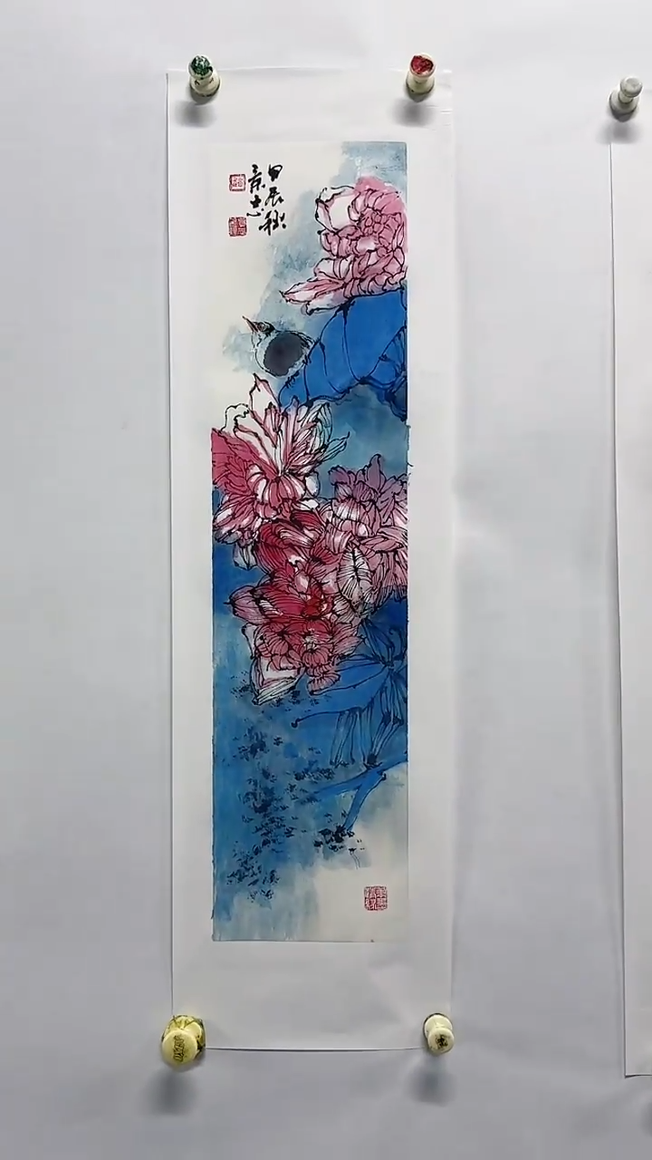 国画赵景志1平尺国画作品