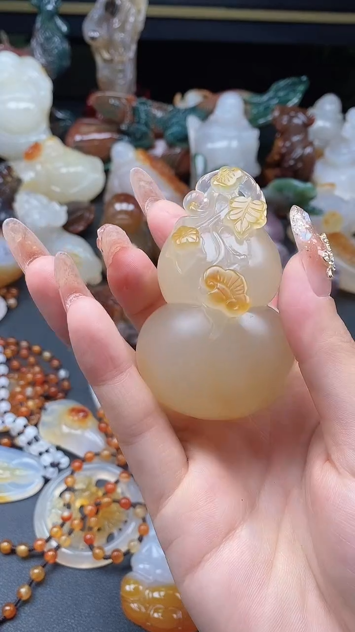 【闪购商品】玛瑙/玉髓颈饰未镶嵌dd