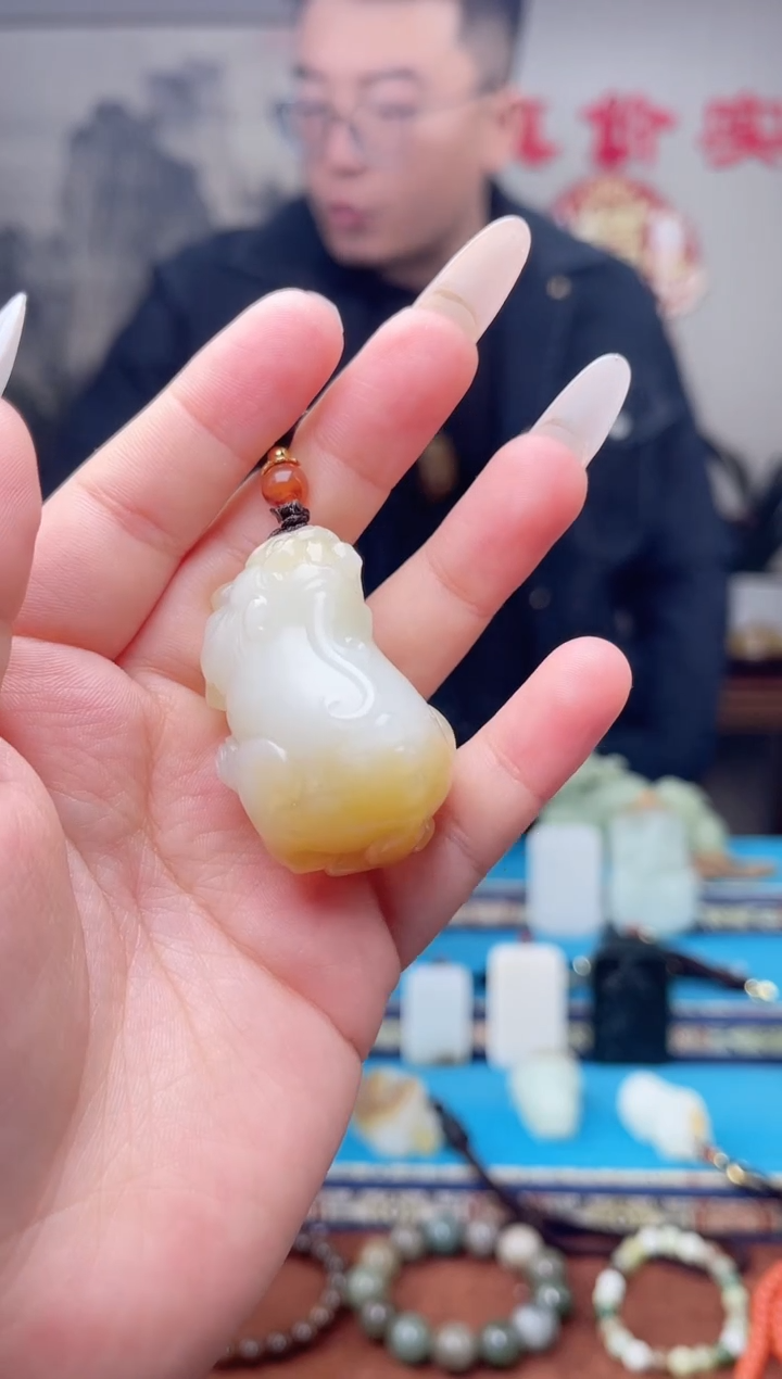 【闪购商品】和田玉挂件未镶嵌1