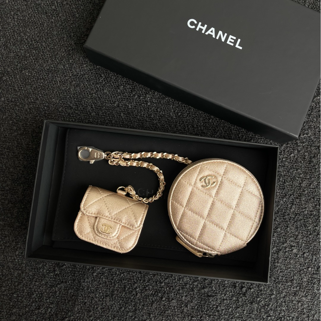95新 Chanel/香奈儿 Chanel金色25cvic限定大全套｜1829