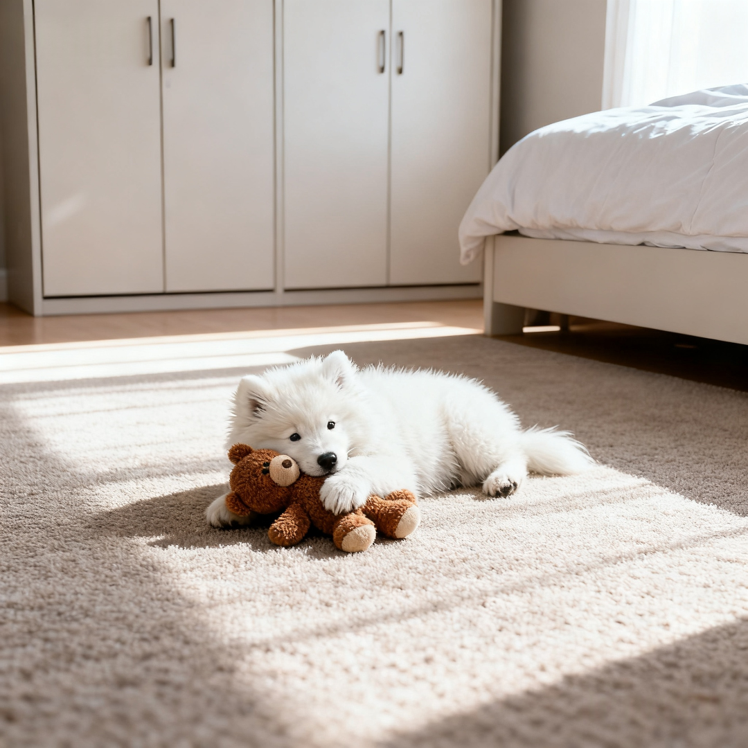 萨摩耶幼犬白色幼宠陪伴犬宠物狗圆脸好养幼崽家养大骨架活体网红